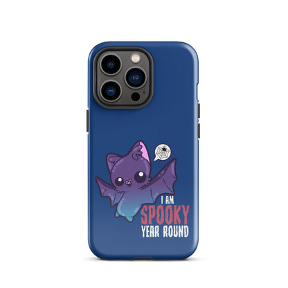 I AM SPOOKY YEAR ROUND - Tough Case for iPhone® - ChubbleGumLLC