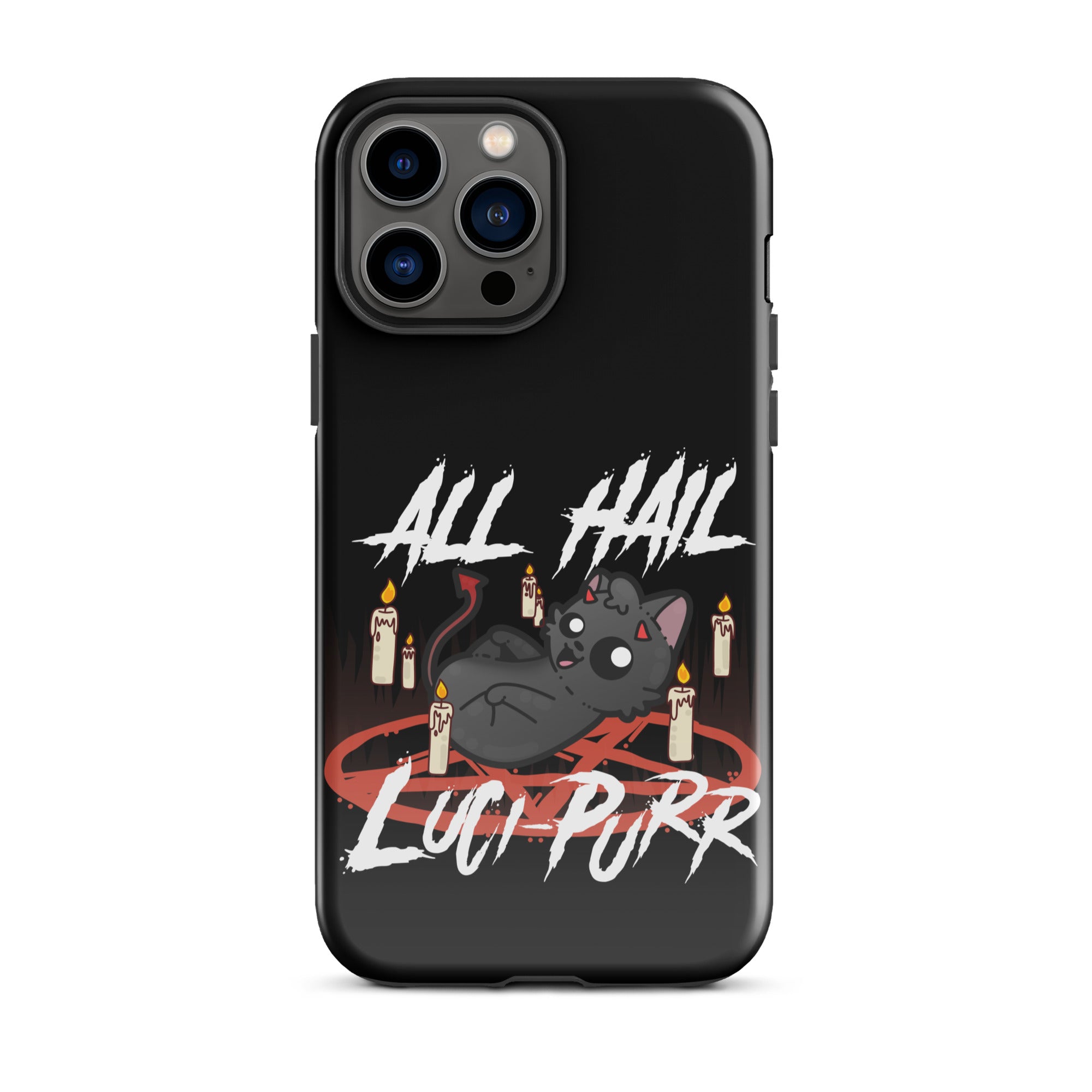 ALL HAIL LUCIPURR - Tough Case for iPhone® - ChubbleGumLLC