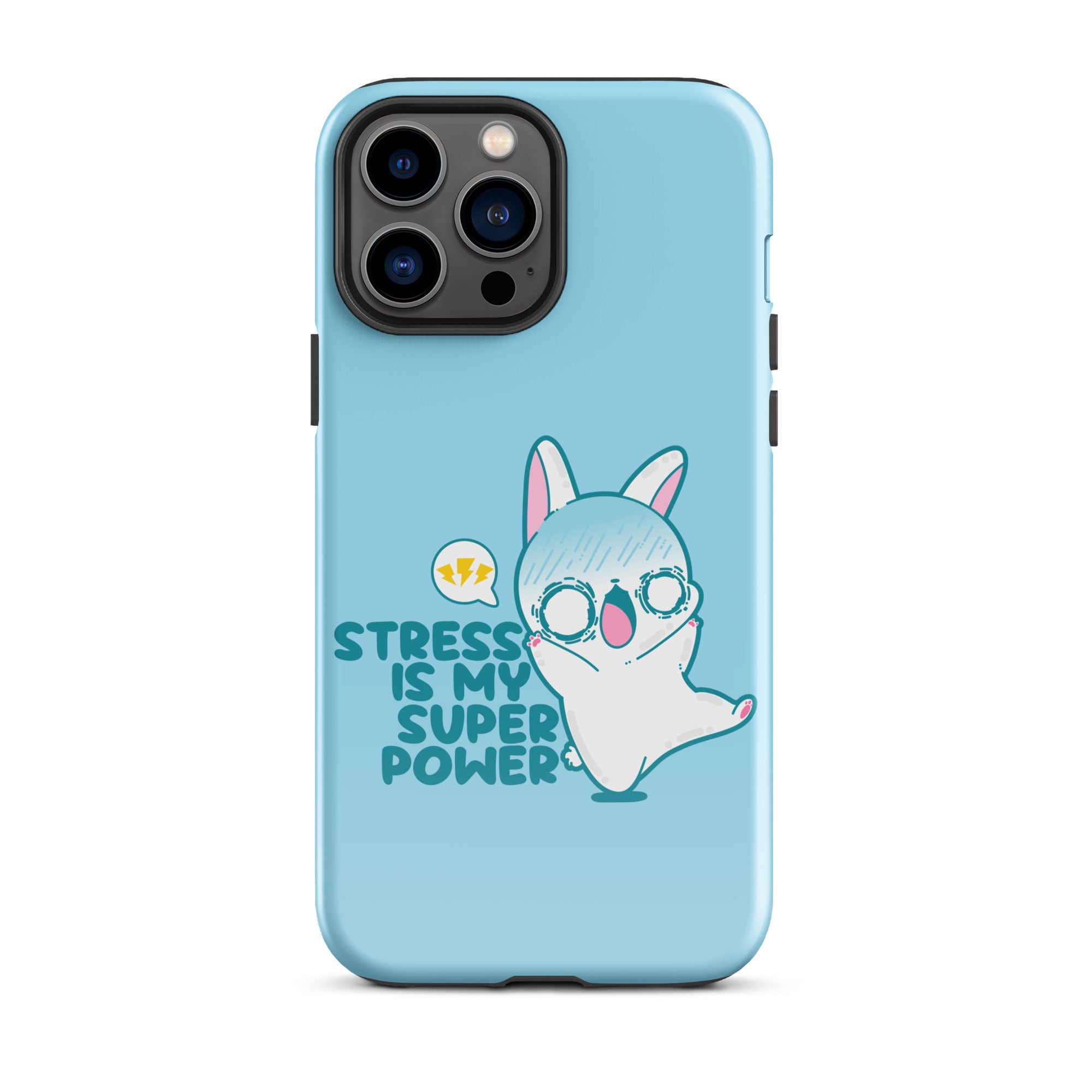 STRESS IS MY SUPERPOWER - Tough Case for iPhone® - ChubbleGumLLC