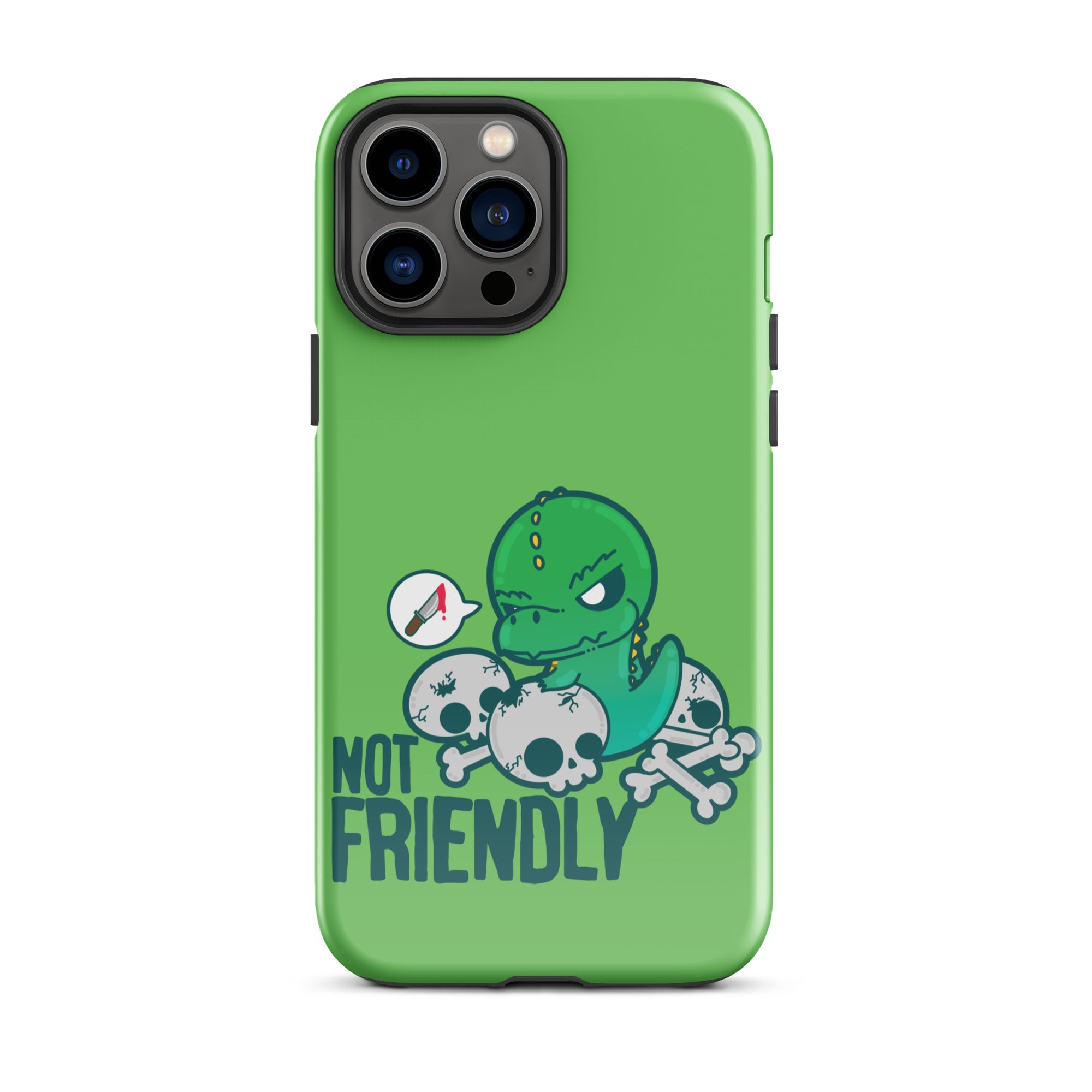 NOT FRIENDLY - Tough Case for iPhone® - ChubbleGumLLC