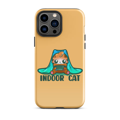 INDOOR CAT - Tough Case for iPhone® - ChubbleGumLLC