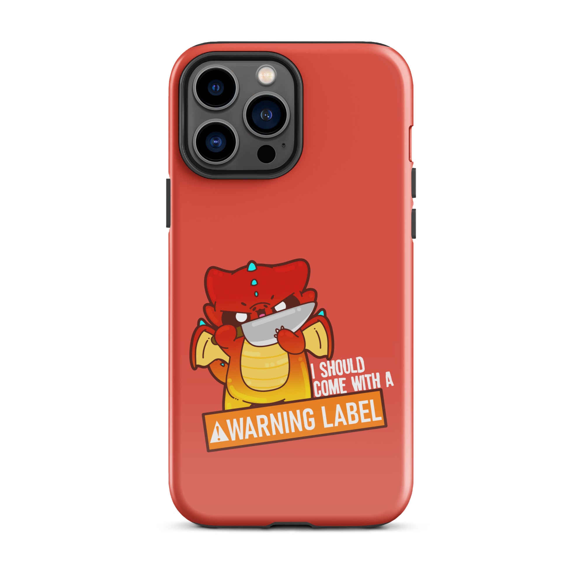 I SHOULD COME WITH A WARNING LABEL - Tough Case for iPhone® - ChubbleGumLLC