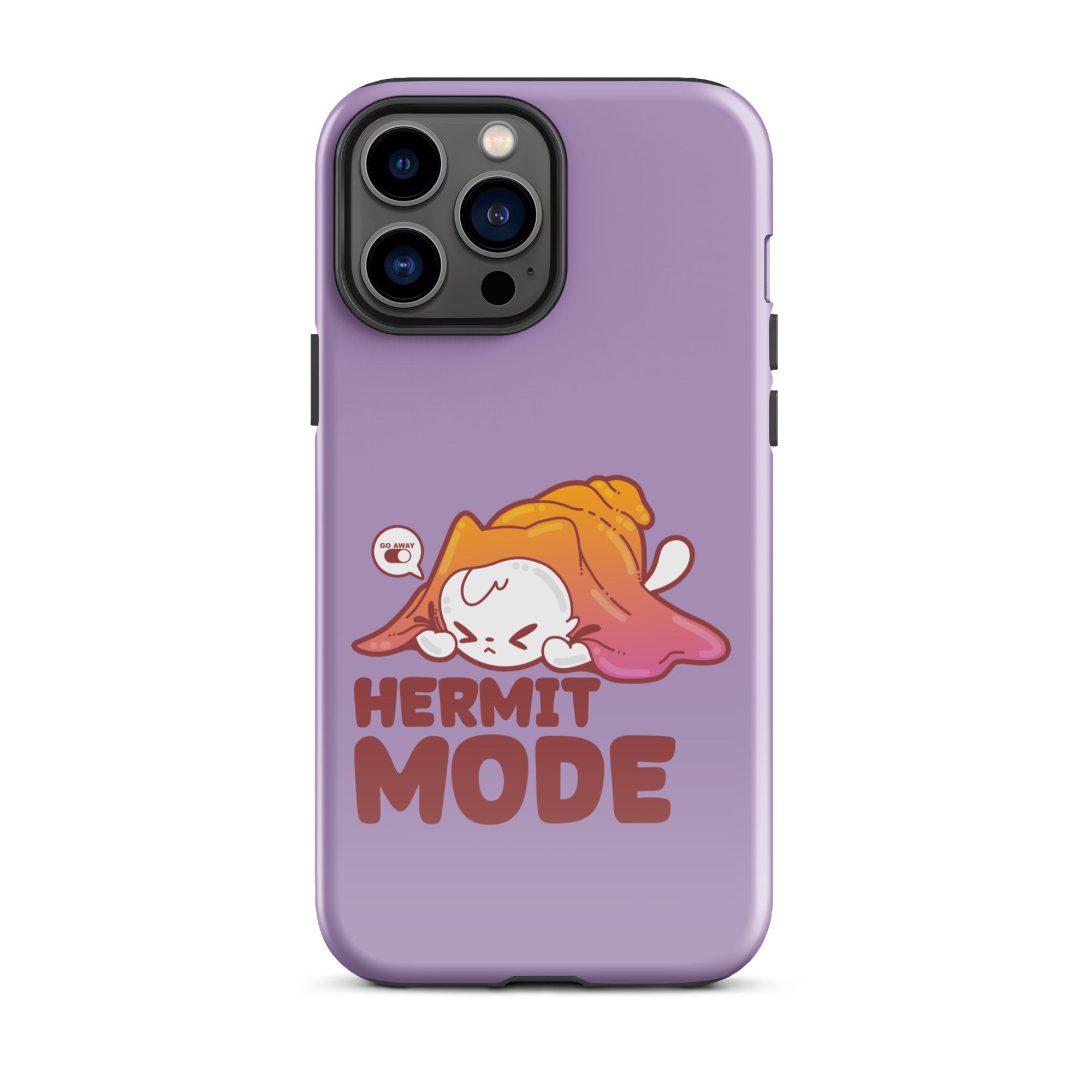 HERMIT MODE - Tough Case for iPhone® - ChubbleGumLLC