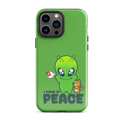 I COME IN PEACE - Tough Case for iPhone® - ChubbleGumLLC