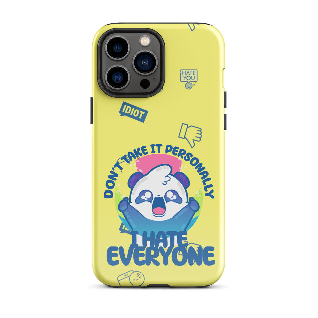 DONT TAKE IT PERSONALLY W/BACKGROUND - Tough Case for iPhone®