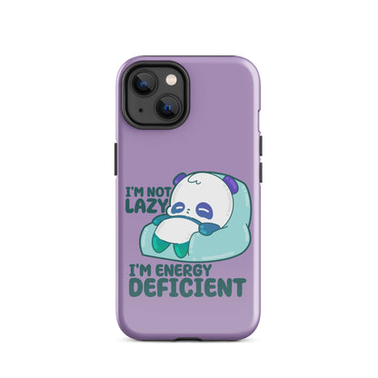 IM NOT LAZY - Tough Case for iPhone® - ChubbleGumLLC