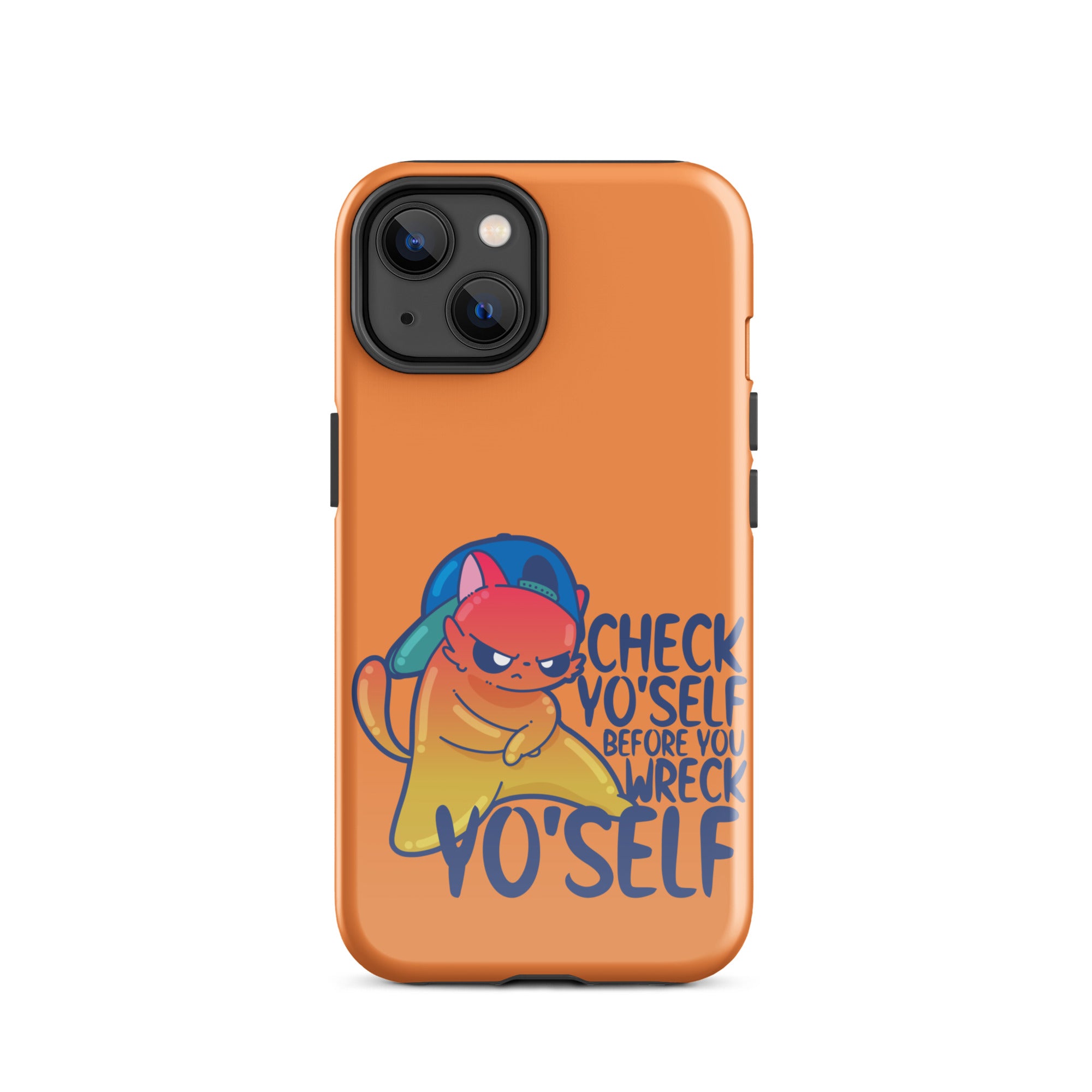 CHECK YOSELF - Tough Case for iPhone® - ChubbleGumLLC