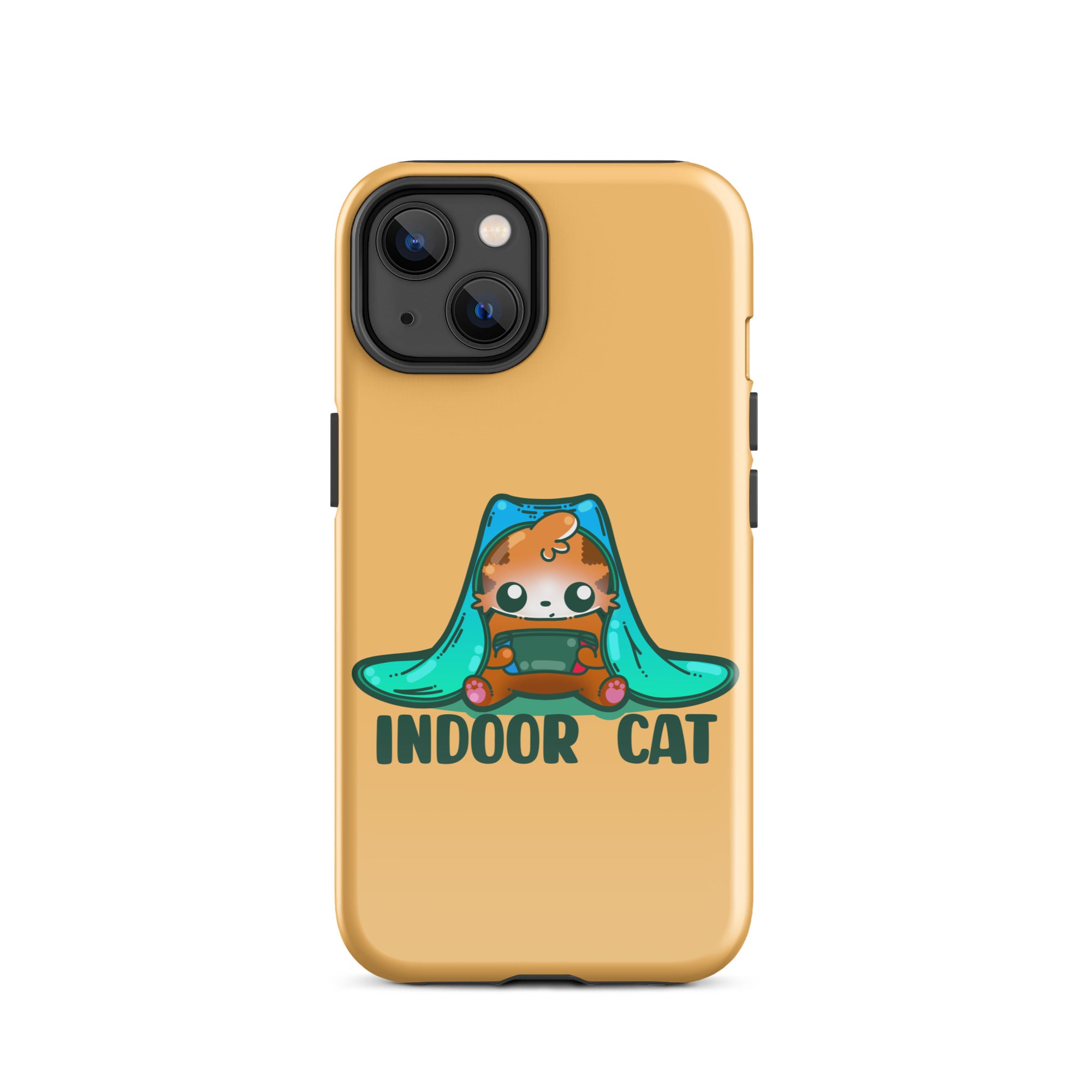 INDOOR CAT - Tough Case for iPhone® - ChubbleGumLLC