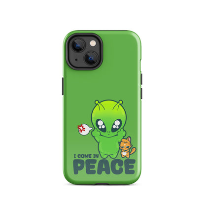 I COME IN PEACE - Tough Case for iPhone® - ChubbleGumLLC