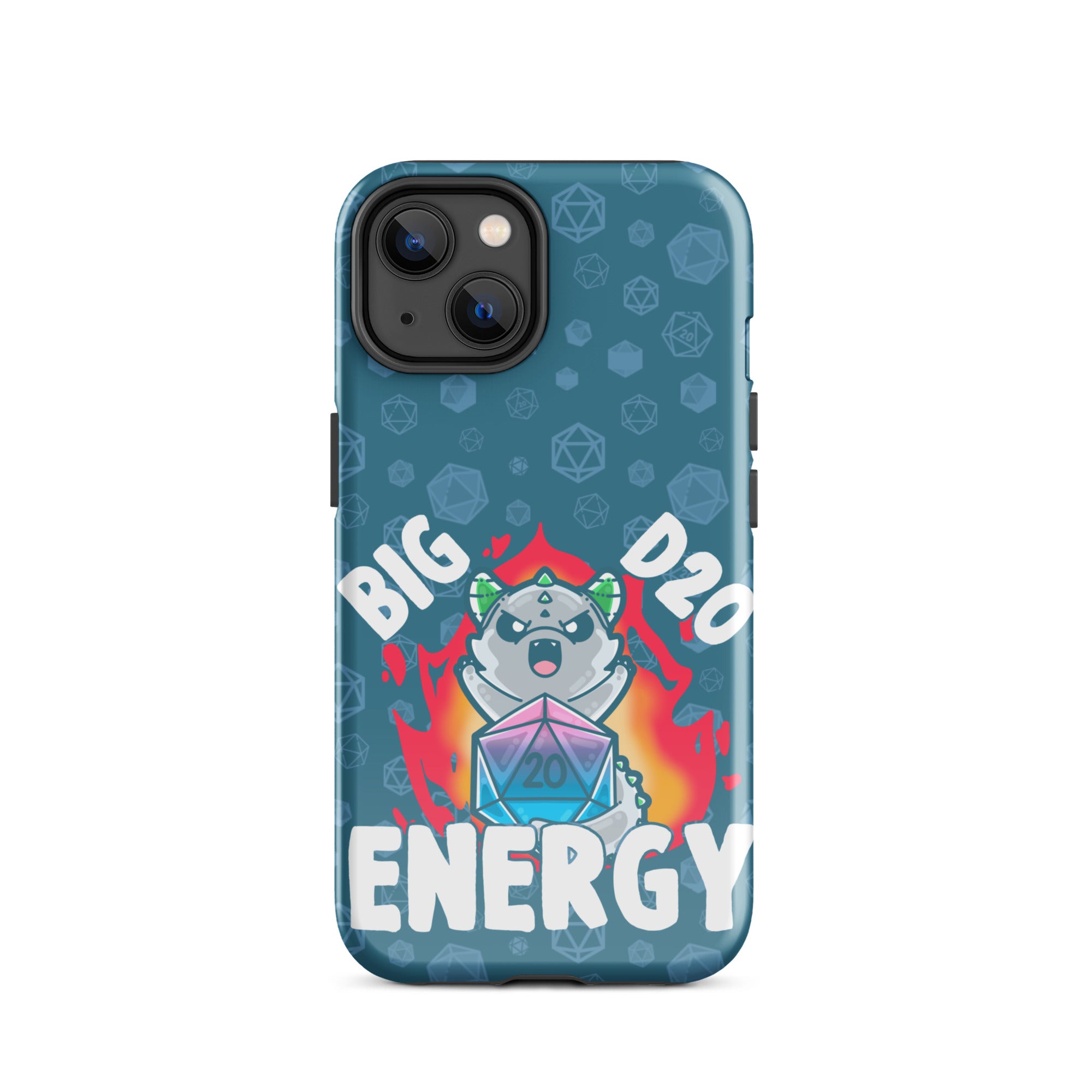 BIG D20 ENERGY W/BACKGROUND - Tough Case for iPhone®