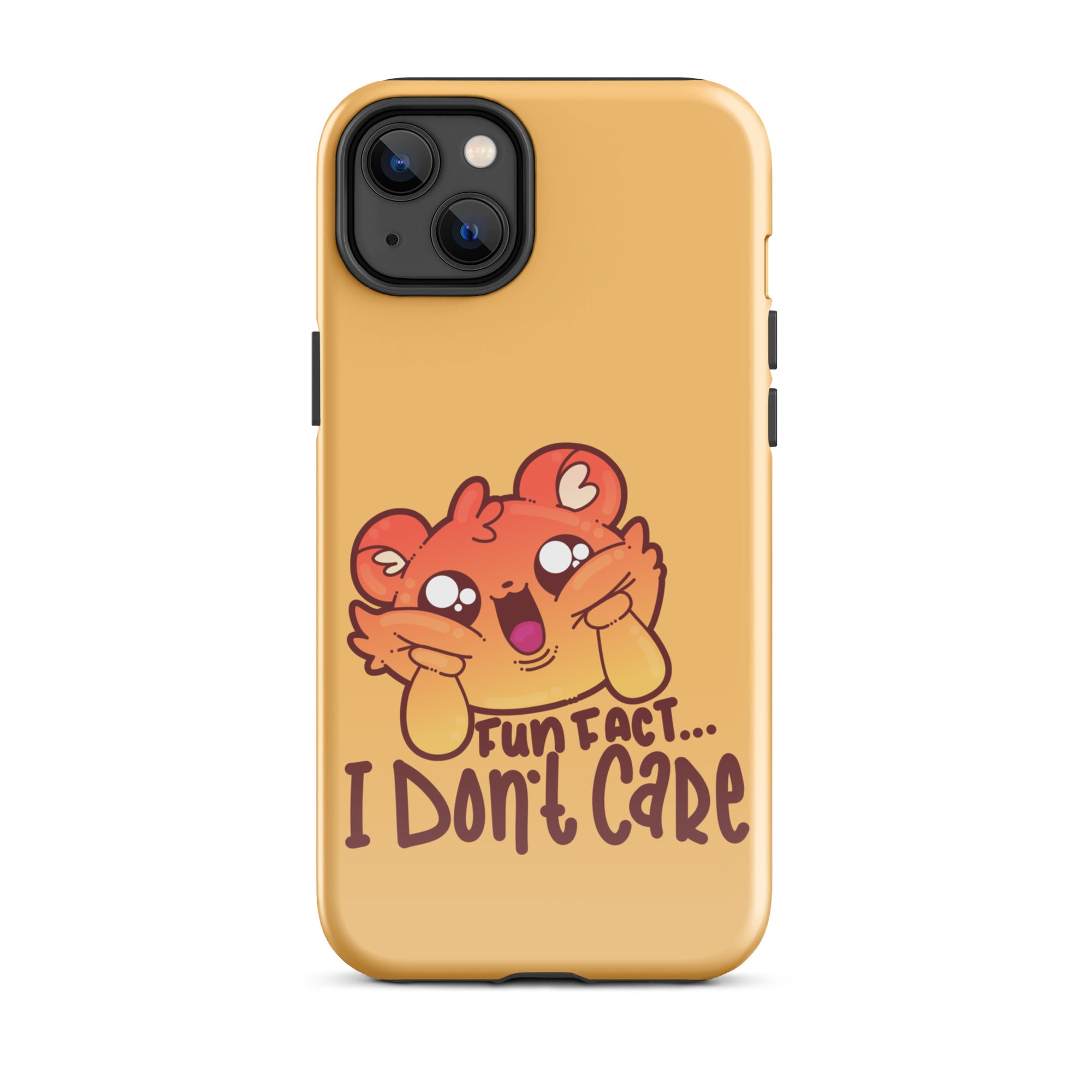 FUN FACT I DONT CARE - Tough Case for iPhone® - ChubbleGumLLC