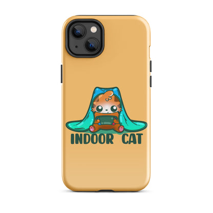 INDOOR CAT - Tough Case for iPhone® - ChubbleGumLLC