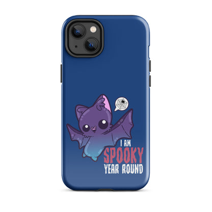 I AM SPOOKY YEAR ROUND - Tough Case for iPhone® - ChubbleGumLLC