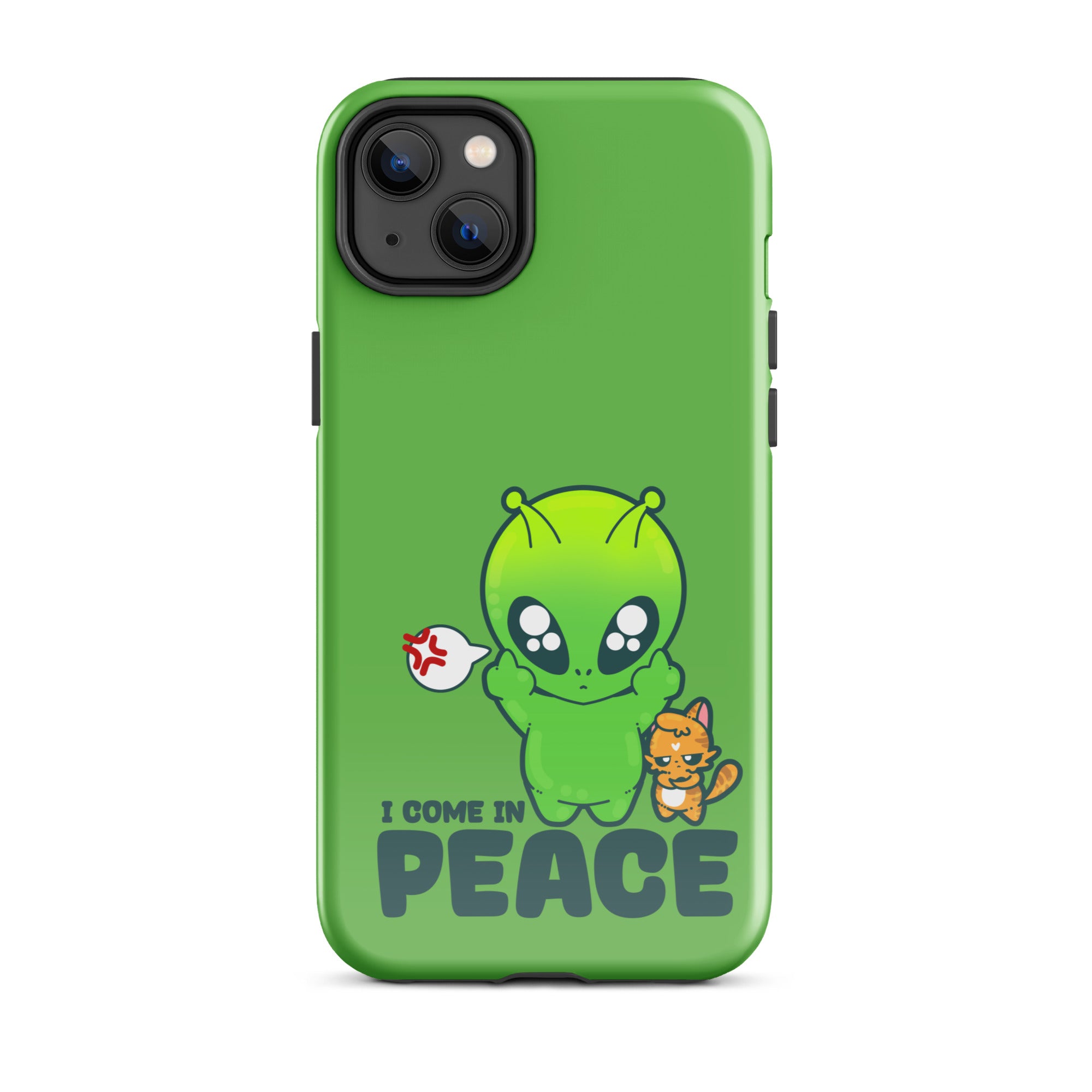 I COME IN PEACE - Tough Case for iPhone® - ChubbleGumLLC
