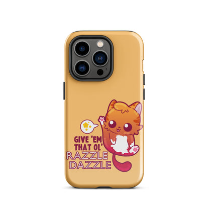 RAZZLE DAZZLE - Tough Case for iPhone® - ChubbleGumLLC