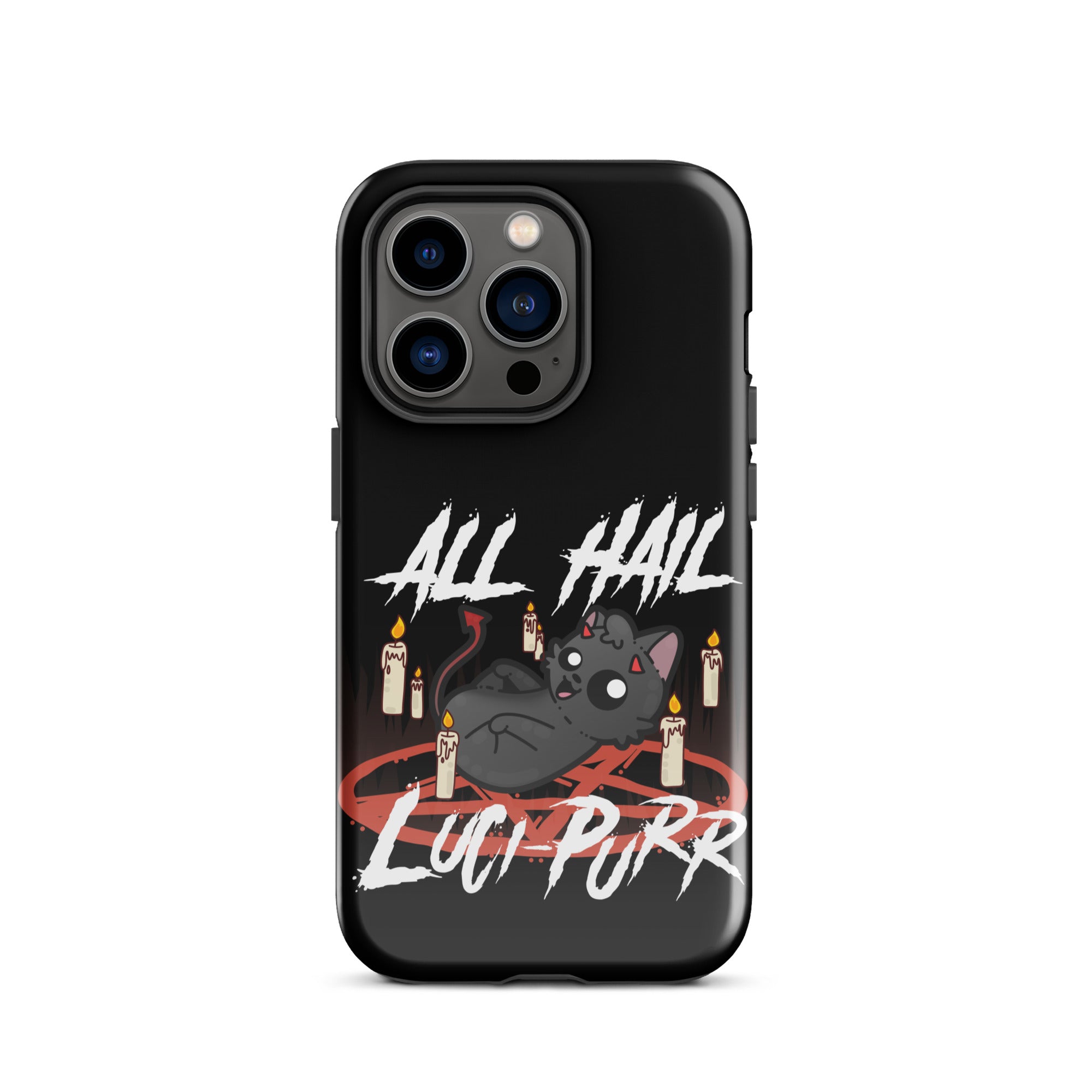 ALL HAIL LUCIPURR - Tough Case for iPhone® - ChubbleGumLLC