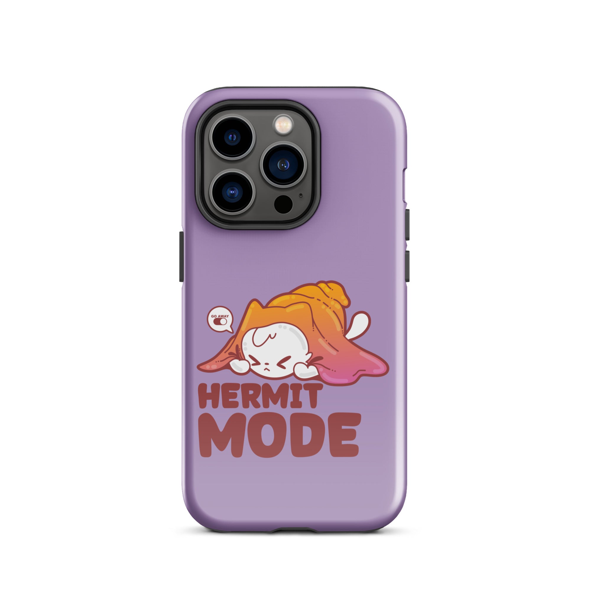 HERMIT MODE - Tough Case for iPhone® - ChubbleGumLLC