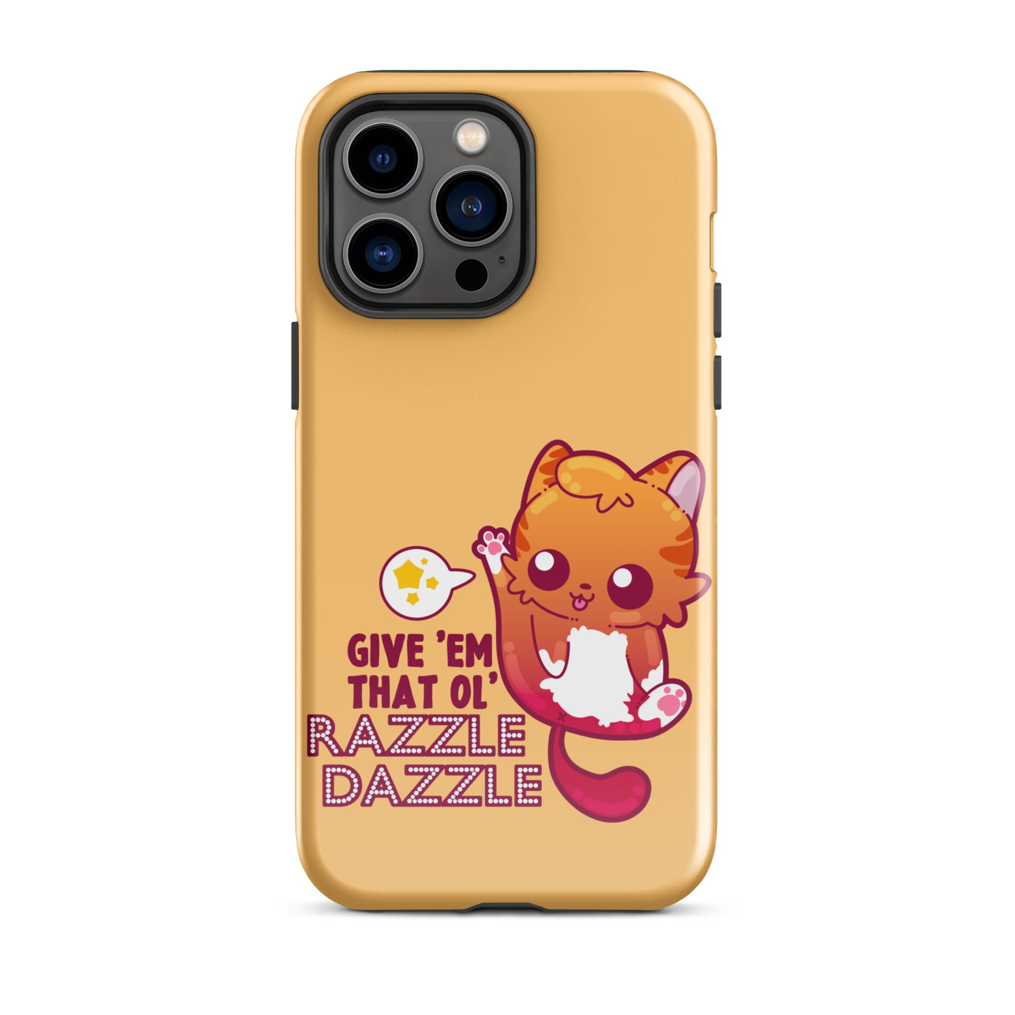 RAZZLE DAZZLE - Tough Case for iPhone® - ChubbleGumLLC