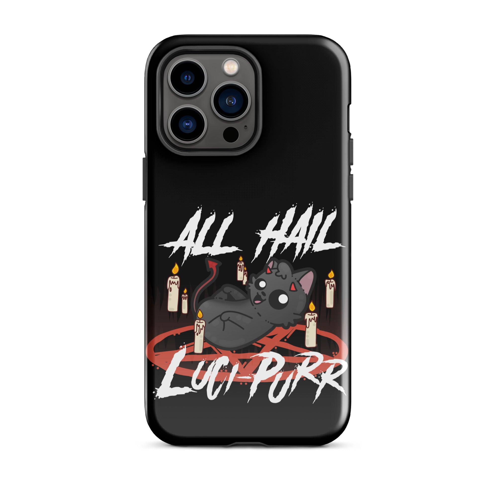 ALL HAIL LUCIPURR - Tough Case for iPhone® - ChubbleGumLLC