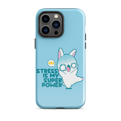 STRESS IS MY SUPERPOWER - Tough Case for iPhone® - ChubbleGumLLC