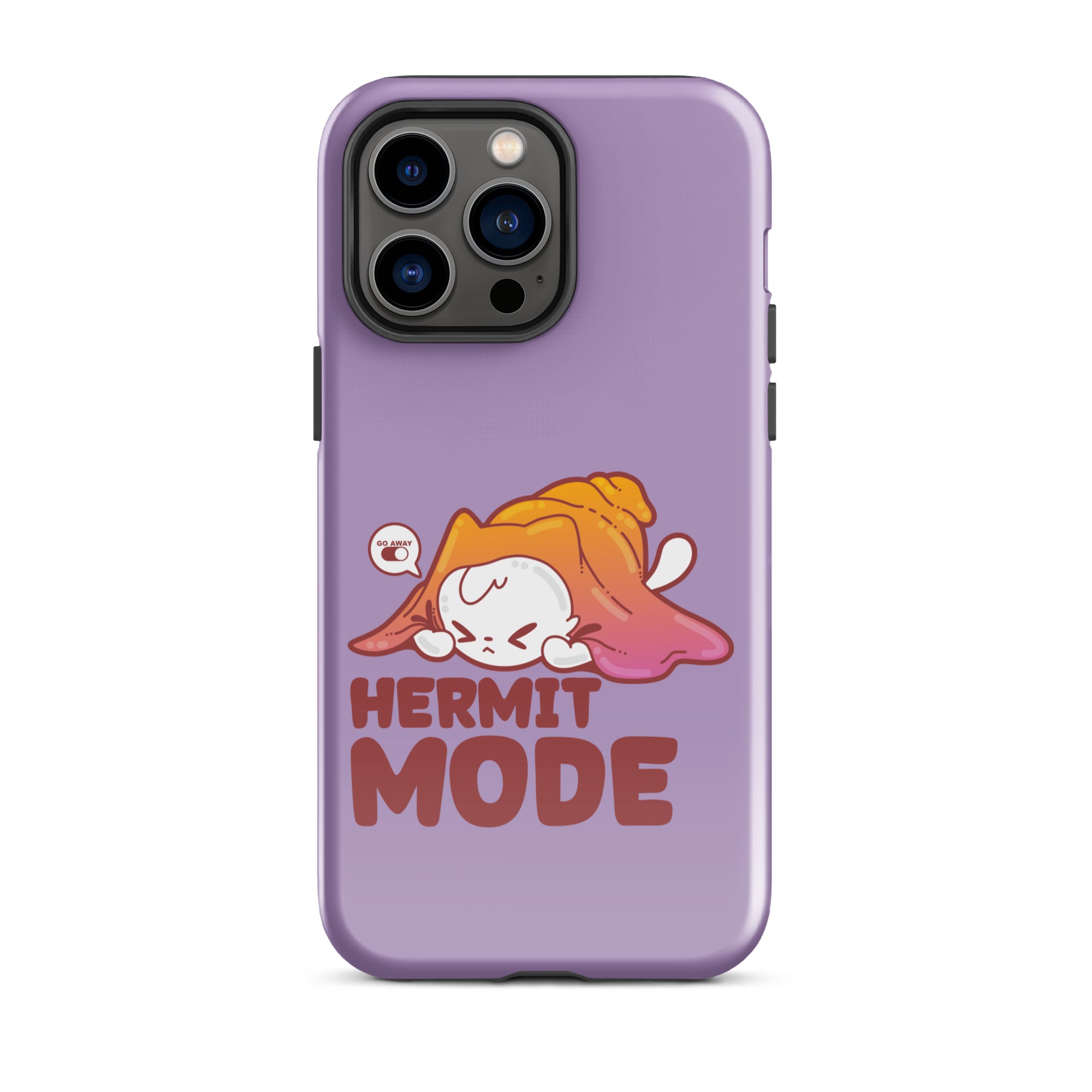 HERMIT MODE - Tough Case for iPhone® - ChubbleGumLLC