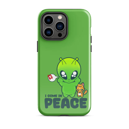 I COME IN PEACE - Tough Case for iPhone® - ChubbleGumLLC