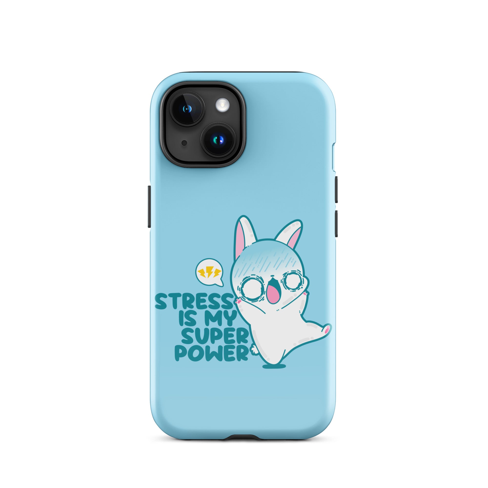 STRESS IS MY SUPERPOWER - Tough Case for iPhone® - ChubbleGumLLC