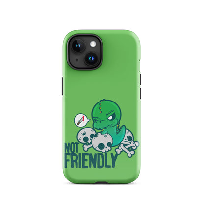 NOT FRIENDLY - Tough Case for iPhone® - ChubbleGumLLC