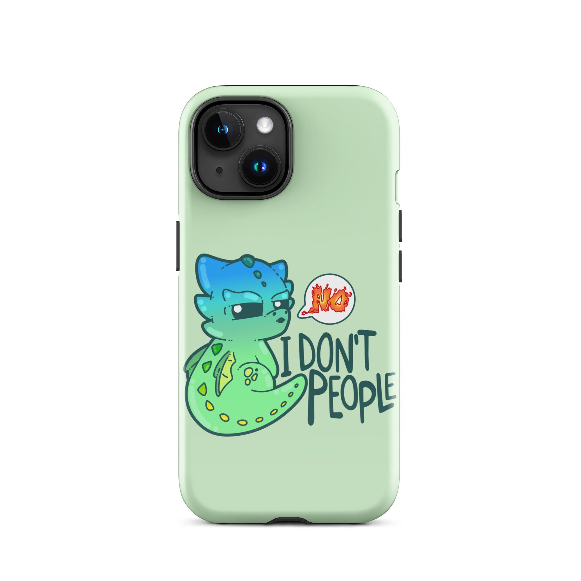 I DONT PEOPLE - Tough Case for iPhone® - ChubbleGumLLC