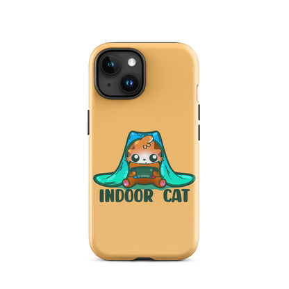 INDOOR CAT - Tough Case for iPhone® - ChubbleGumLLC