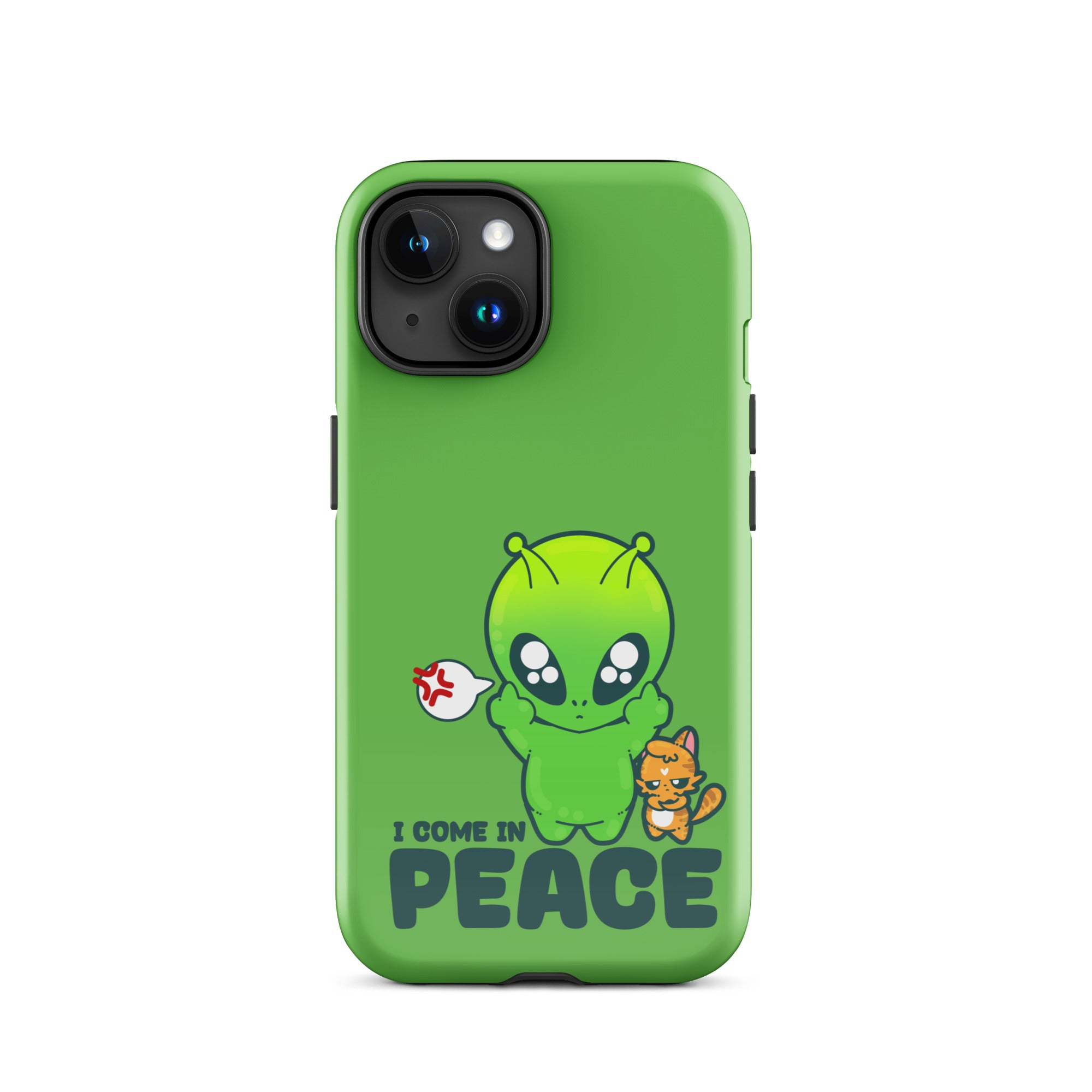 I COME IN PEACE - Tough Case for iPhone® - ChubbleGumLLC