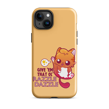 RAZZLE DAZZLE - Tough Case for iPhone® - ChubbleGumLLC