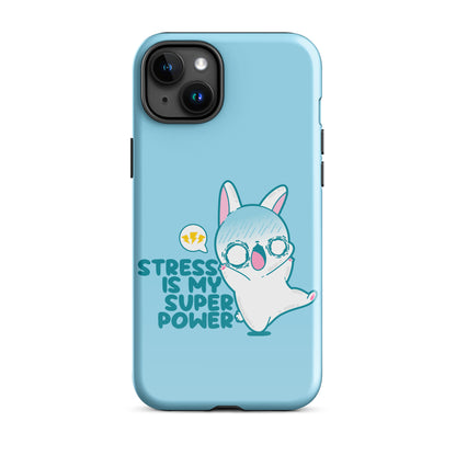 STRESS IS MY SUPERPOWER - Tough Case for iPhone® - ChubbleGumLLC