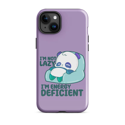 IM NOT LAZY - Tough Case for iPhone® - ChubbleGumLLC