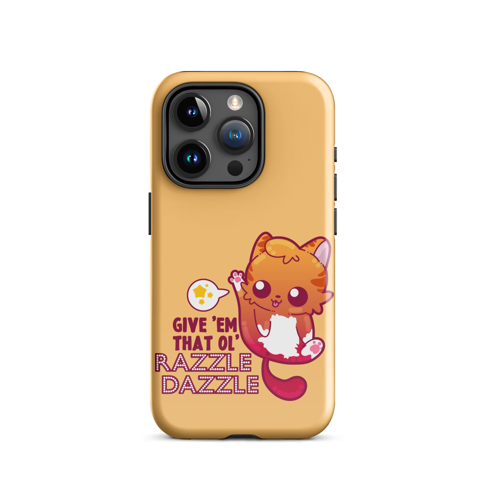 RAZZLE DAZZLE - Tough Case for iPhone® - ChubbleGumLLC