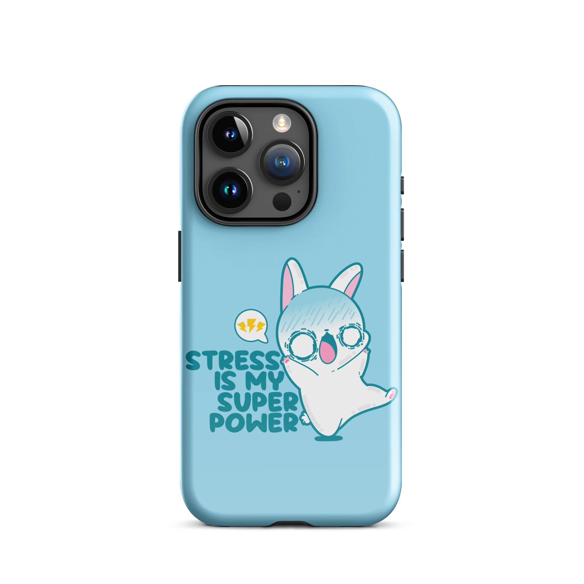 STRESS IS MY SUPERPOWER - Tough Case for iPhone® - ChubbleGumLLC