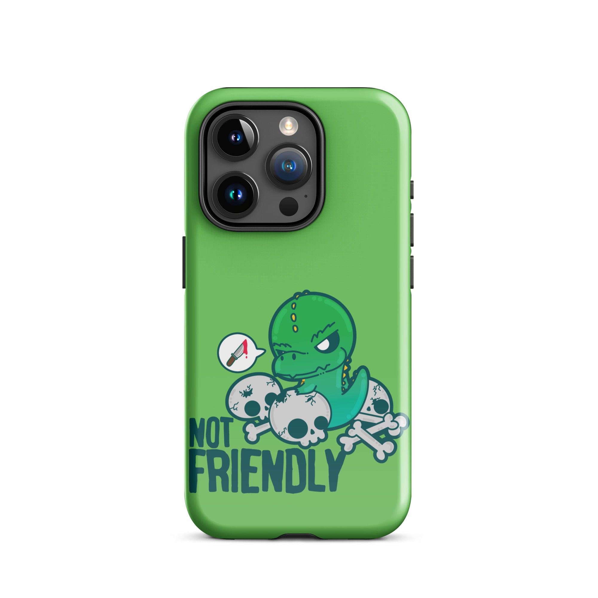 NOT FRIENDLY - Tough Case for iPhone® - ChubbleGumLLC