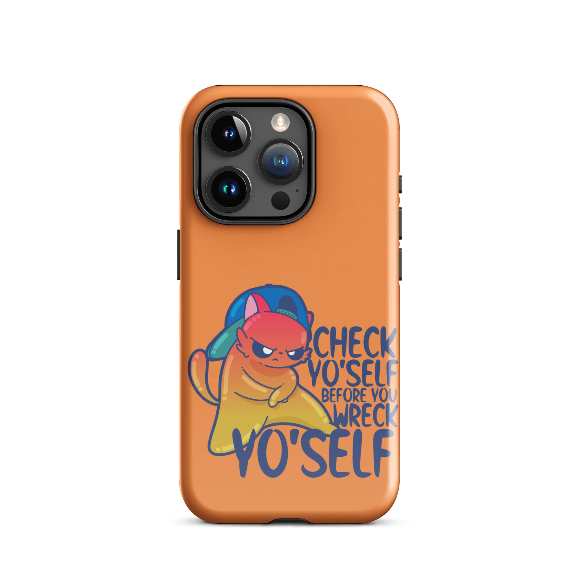 CHECK YOSELF - Tough Case for iPhone® - ChubbleGumLLC