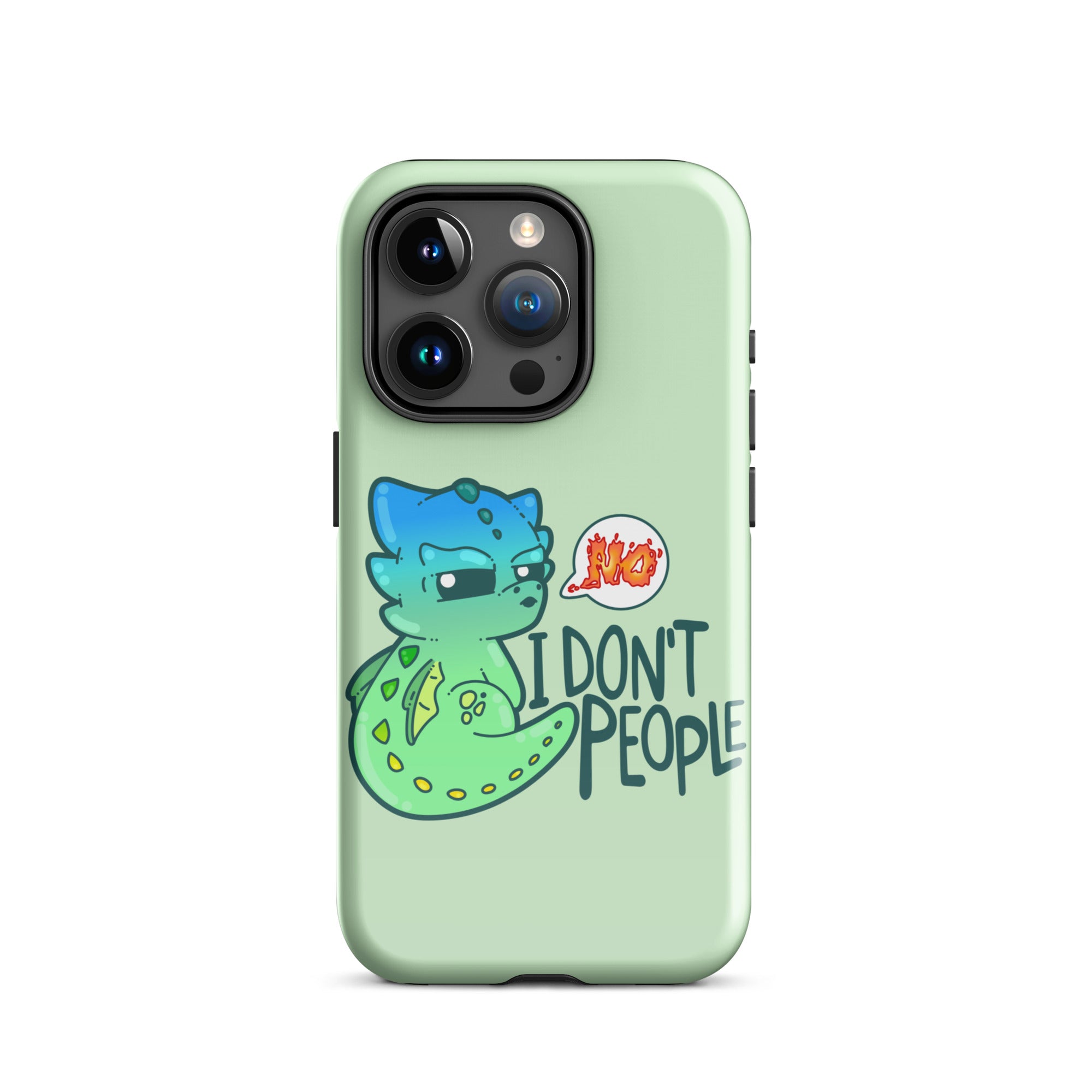 I DONT PEOPLE - Tough Case for iPhone® - ChubbleGumLLC