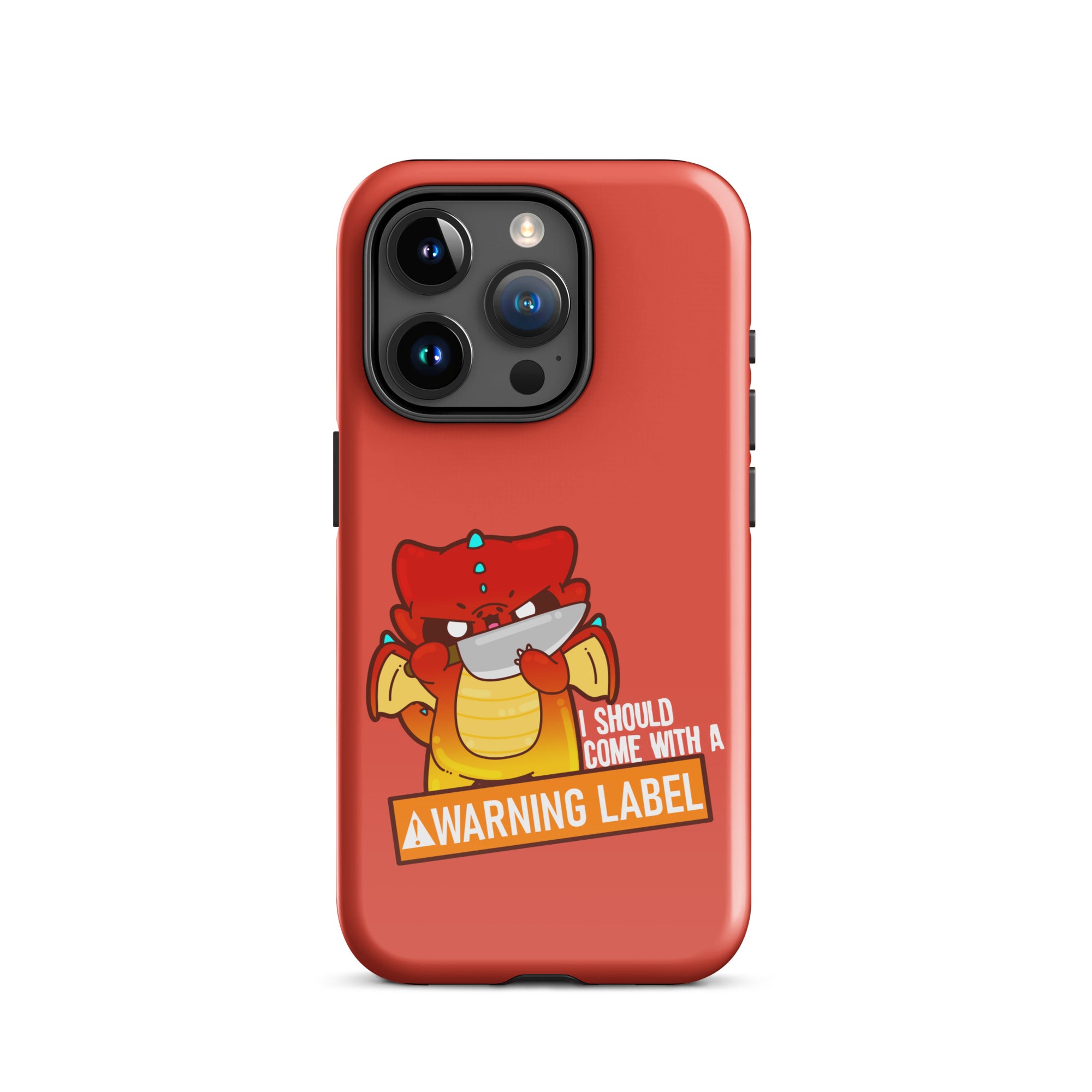 I SHOULD COME WITH A WARNING LABEL - Tough Case for iPhone® - ChubbleGumLLC