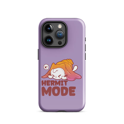 HERMIT MODE - Tough Case for iPhone® - ChubbleGumLLC