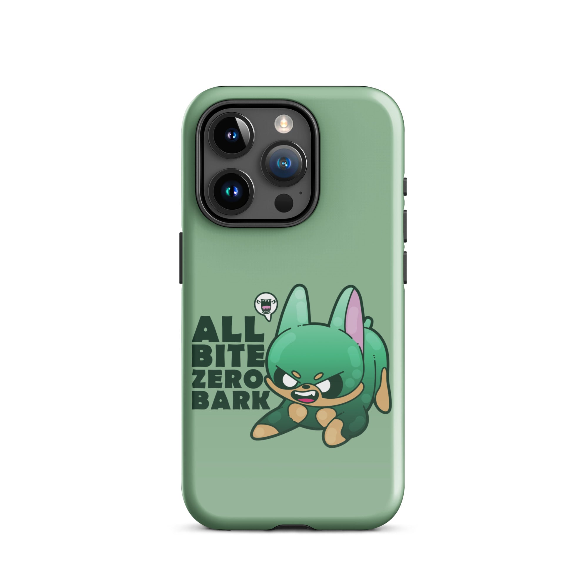 ALL BITE ZERO BARK - Tough Case for iPhone® - ChubbleGumLLC