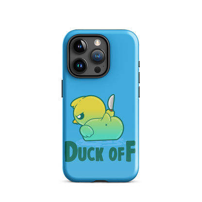 DUCK OFF - Tough Case for iPhone® - ChubbleGumLLC