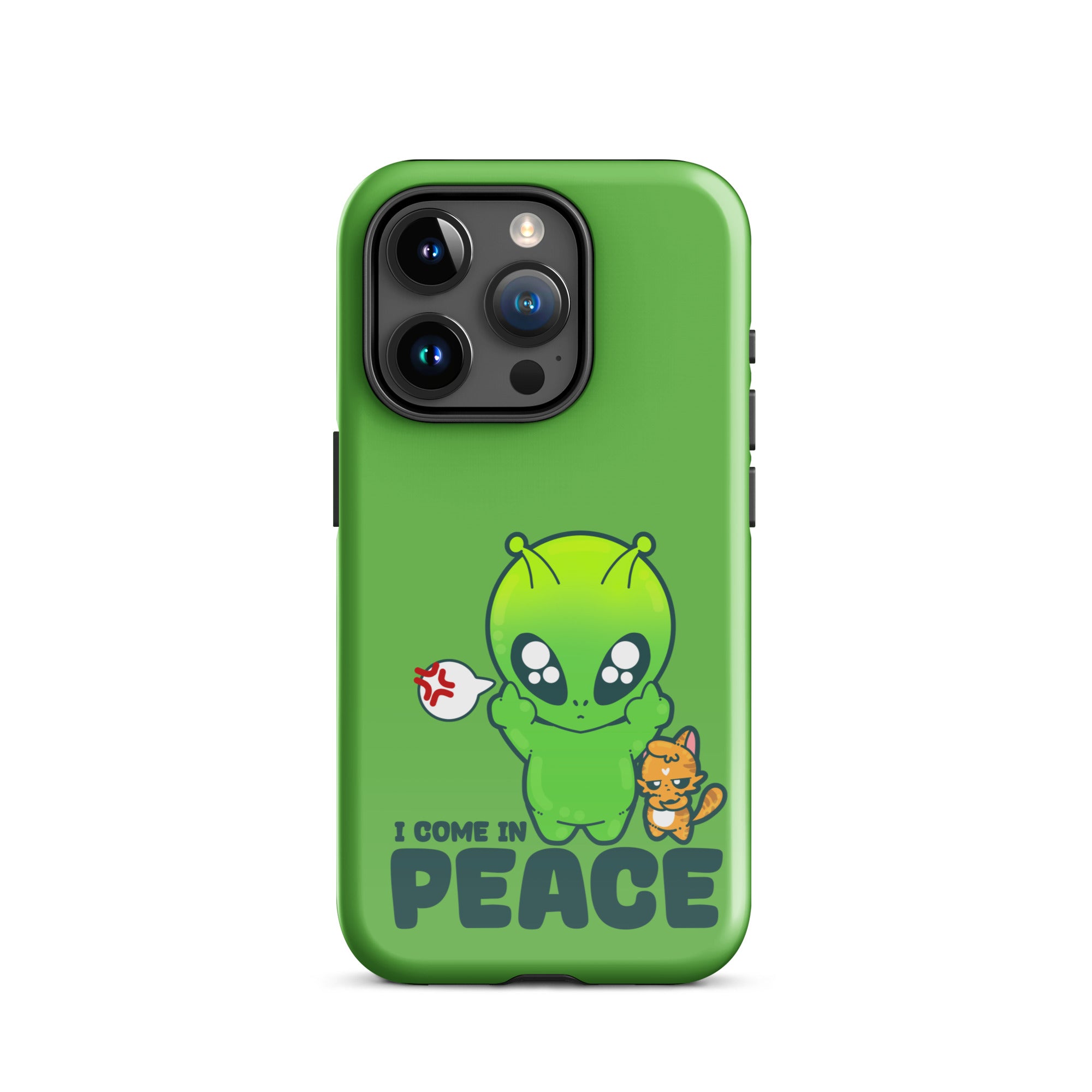 I COME IN PEACE - Tough Case for iPhone® - ChubbleGumLLC