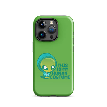 THIS IS MY HUMAN COSTUME - Tough Case for iPhone® - ChubbleGumLLC