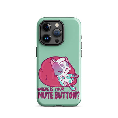 MUTE BUTTON - Tough Case for iPhone®