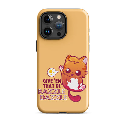 RAZZLE DAZZLE - Tough Case for iPhone® - ChubbleGumLLC