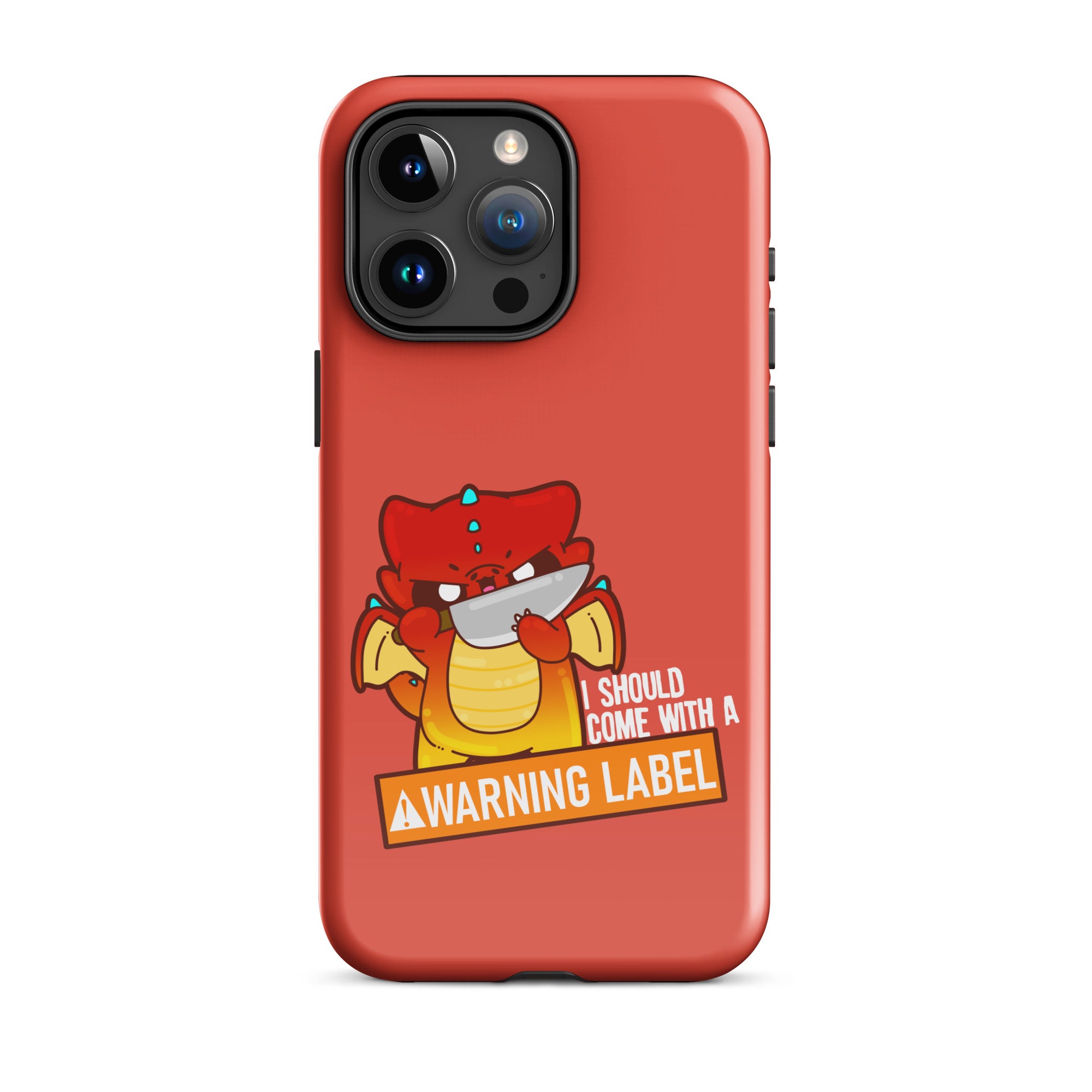 I SHOULD COME WITH A WARNING LABEL - Tough Case for iPhone® - ChubbleGumLLC