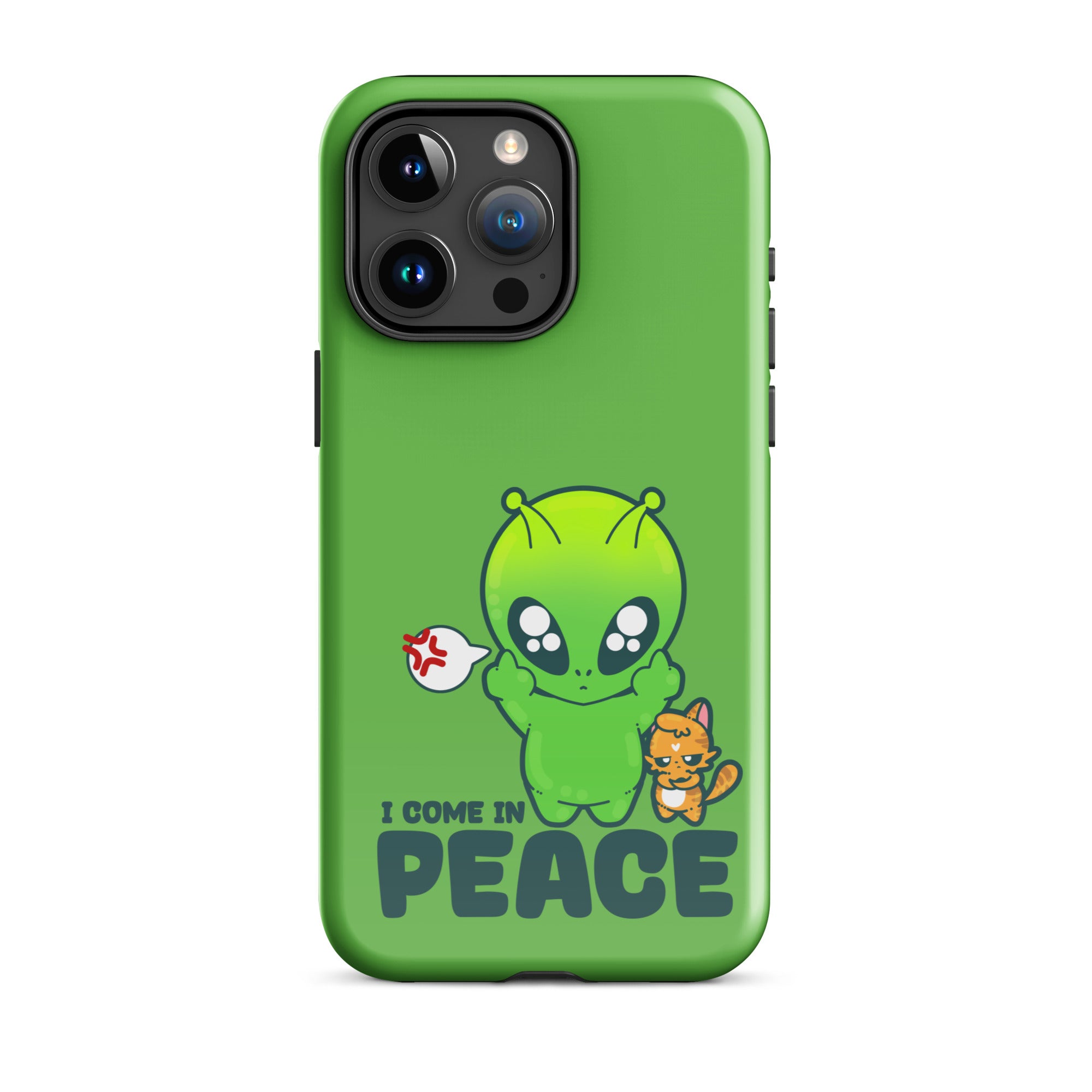 I COME IN PEACE - Tough Case for iPhone® - ChubbleGumLLC