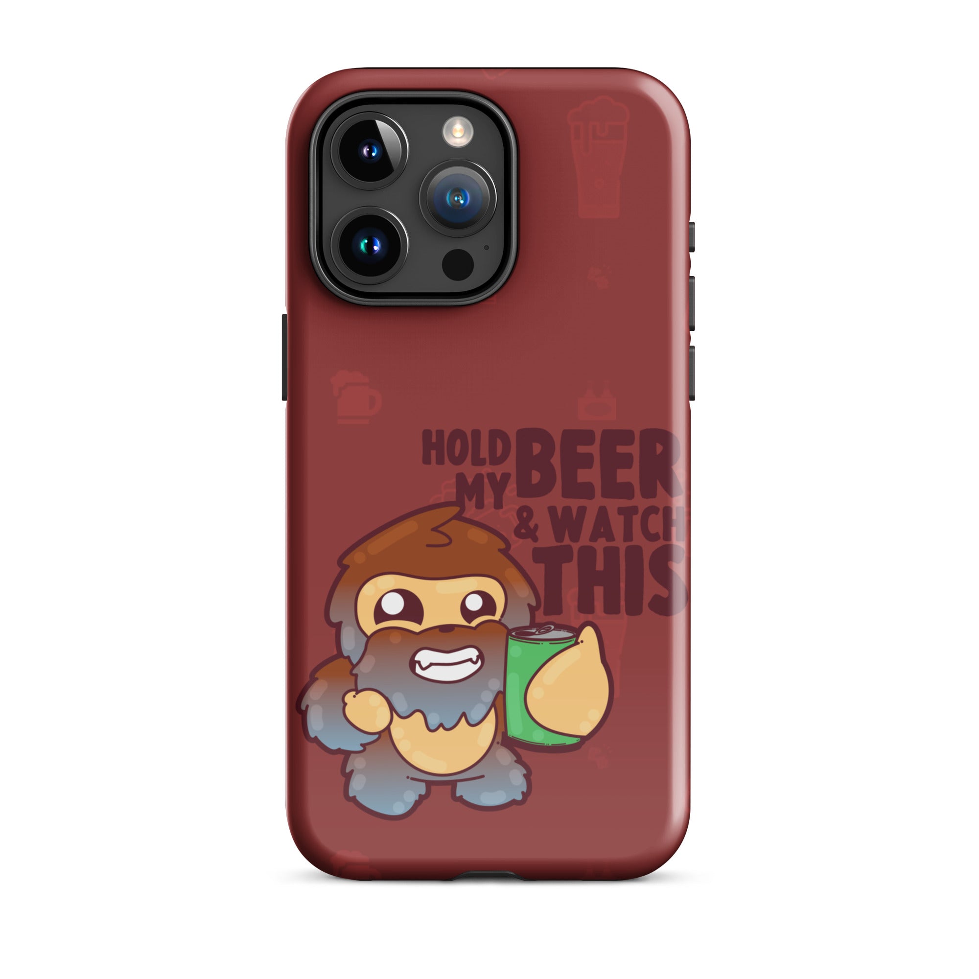 HOLD MY BEER W/BACKGROUND - Tough Case for iPhone®